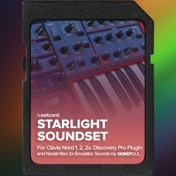 Starlight Soundset for Clavia Nord 1, 2, 2x, Discovery Pro VSTi, Nodal Red 2x Emulator