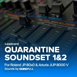 Quarantine Soundset 1&2 | JP-8000 / JP-8080 • JE-8086 • Arturia JUP-8000 V