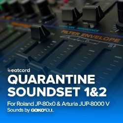 Quarantine Soundset 1&2 for Roland JP-8000/JP-8080 & Arturia JUP-8000 V