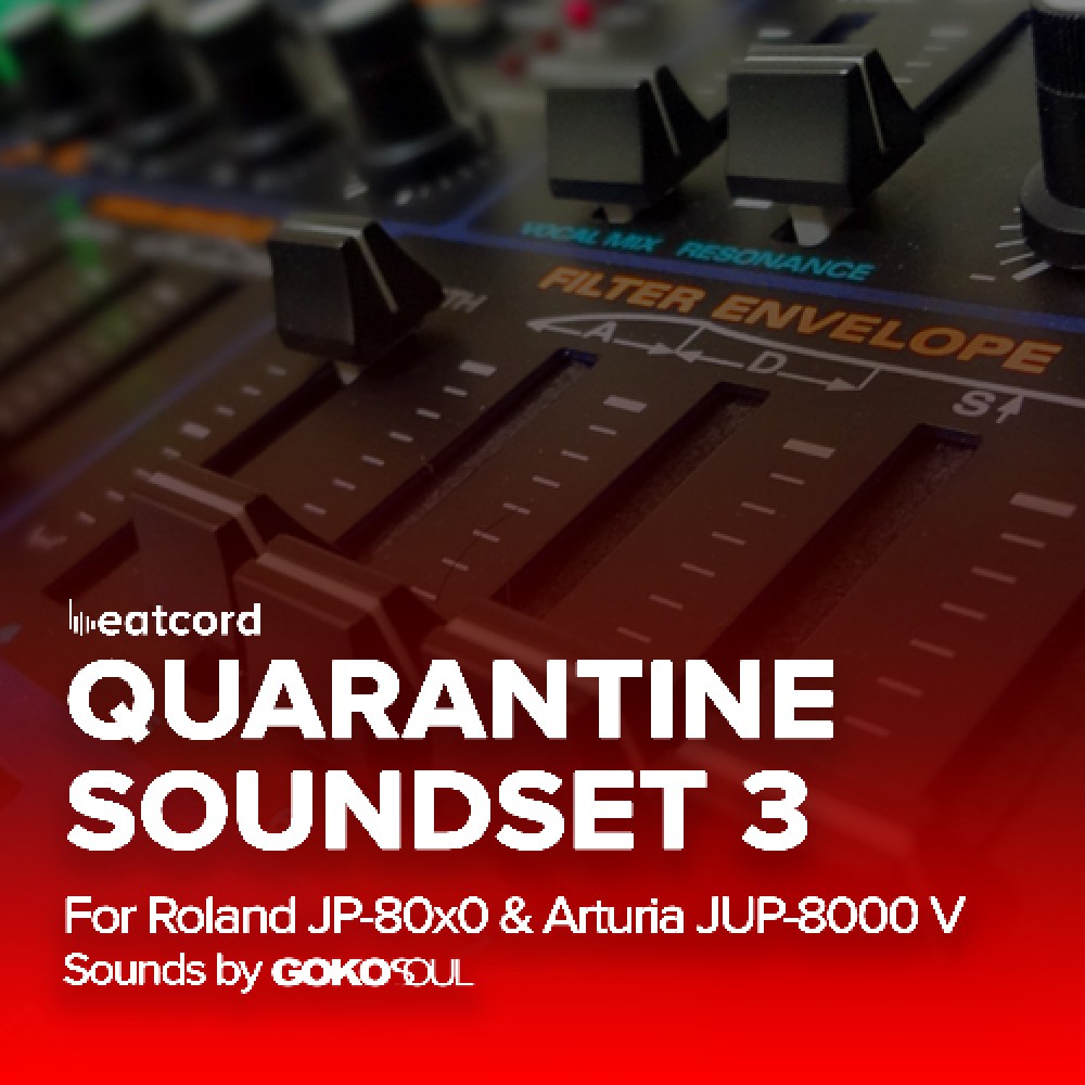 Quarantine Soundset 3 for Roland JP-8000/JP-8080 & Arturia JUP-8000 V